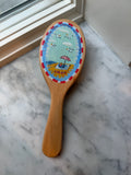 Seagulls Love Fries - Hand Painted Wooden Hairbrush