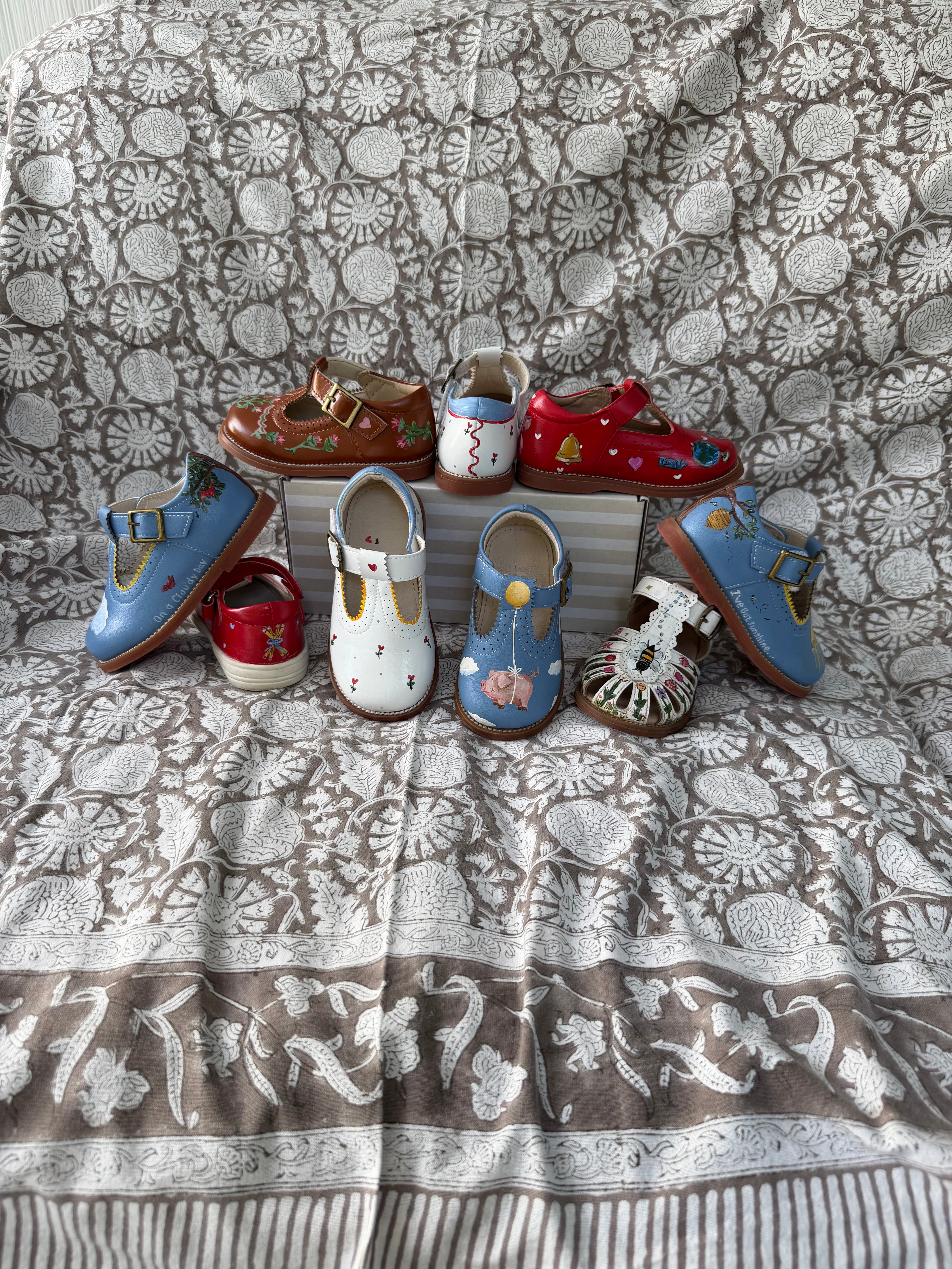 Hand Painted Merceditas - Made to Order